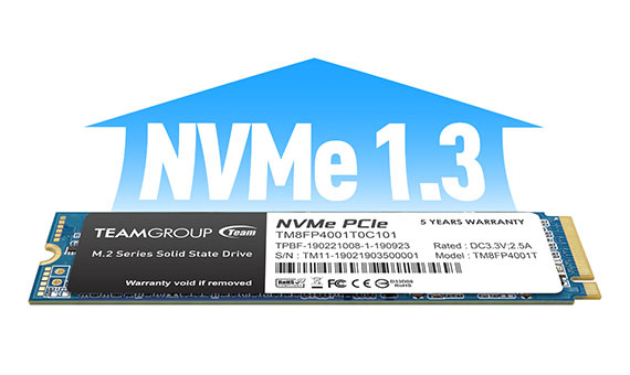 Team Group MP34 M.2 2280 2TB PCIe 3.0 x4 with NVMe 1.3 3D NAND 